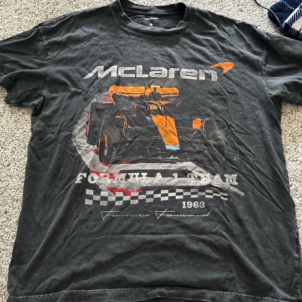 Formula 1 Team McLaren Black Graphic Tee